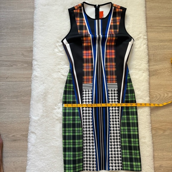 CLOVER CANYON Multicolor Dublin Neoprene Dress Size XS - Picture 15 of 16